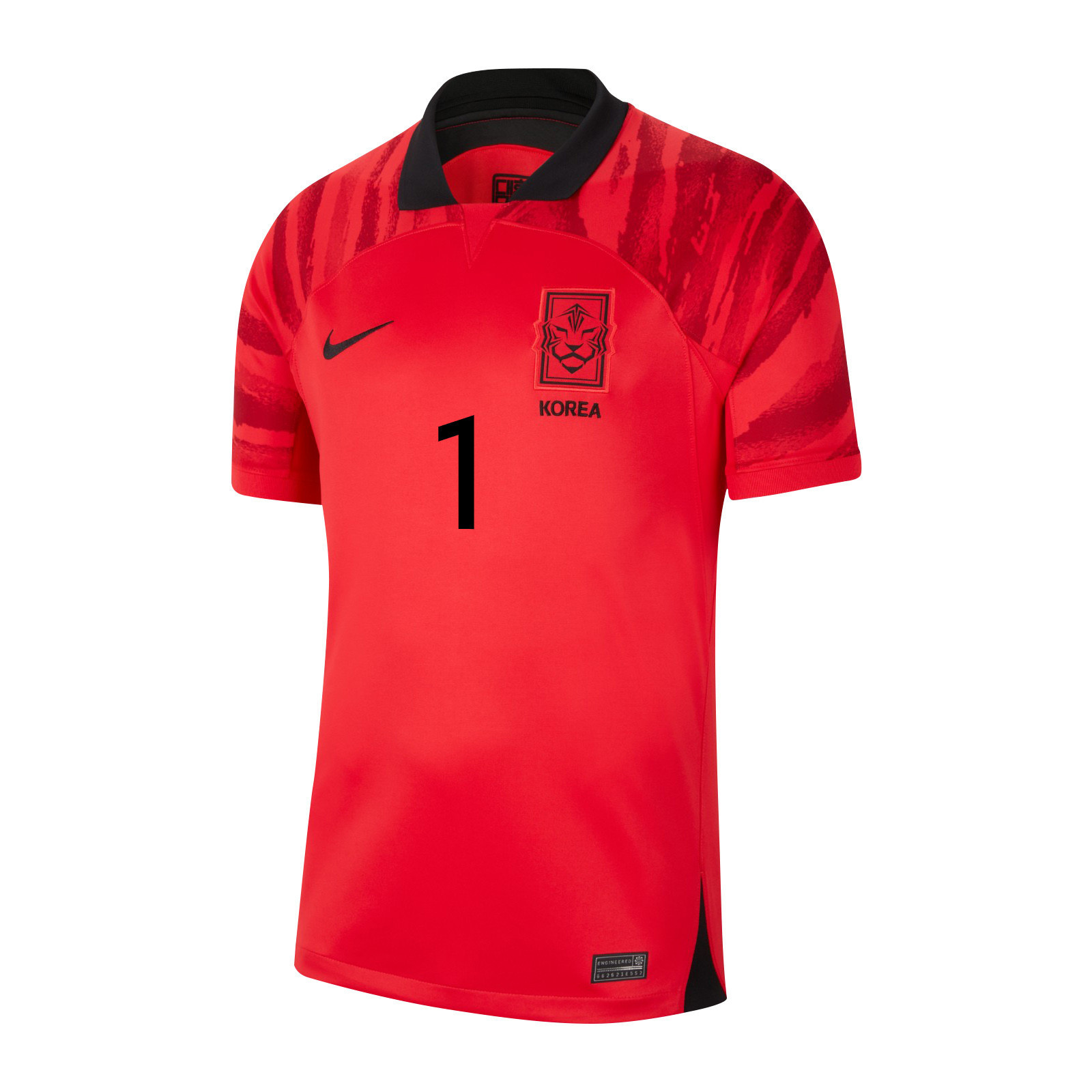 Kim Dong-jun 1 South Korean National Team 2022-23 Qatar World Cup – Home Soccer Jersey, Men