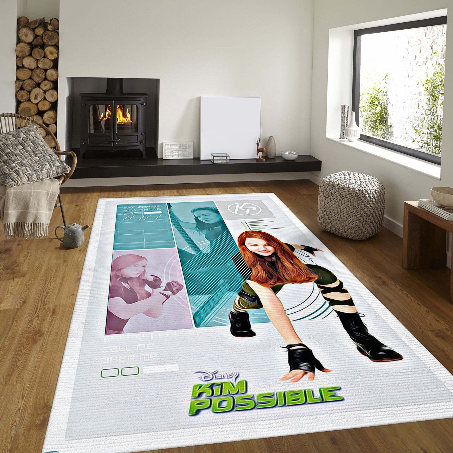 Kim Possible Rectangle Rug – Custom Size And Printing