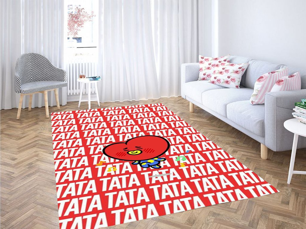 Kim Taehyung Bts Wallpaper Living Room Modern Carpet Rectangle Rug