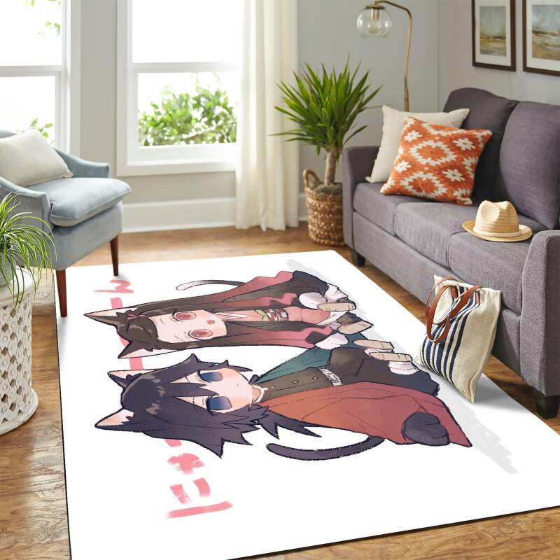 Kimetsu.no.yaiba Carpet Floor Area Rectangle Rug