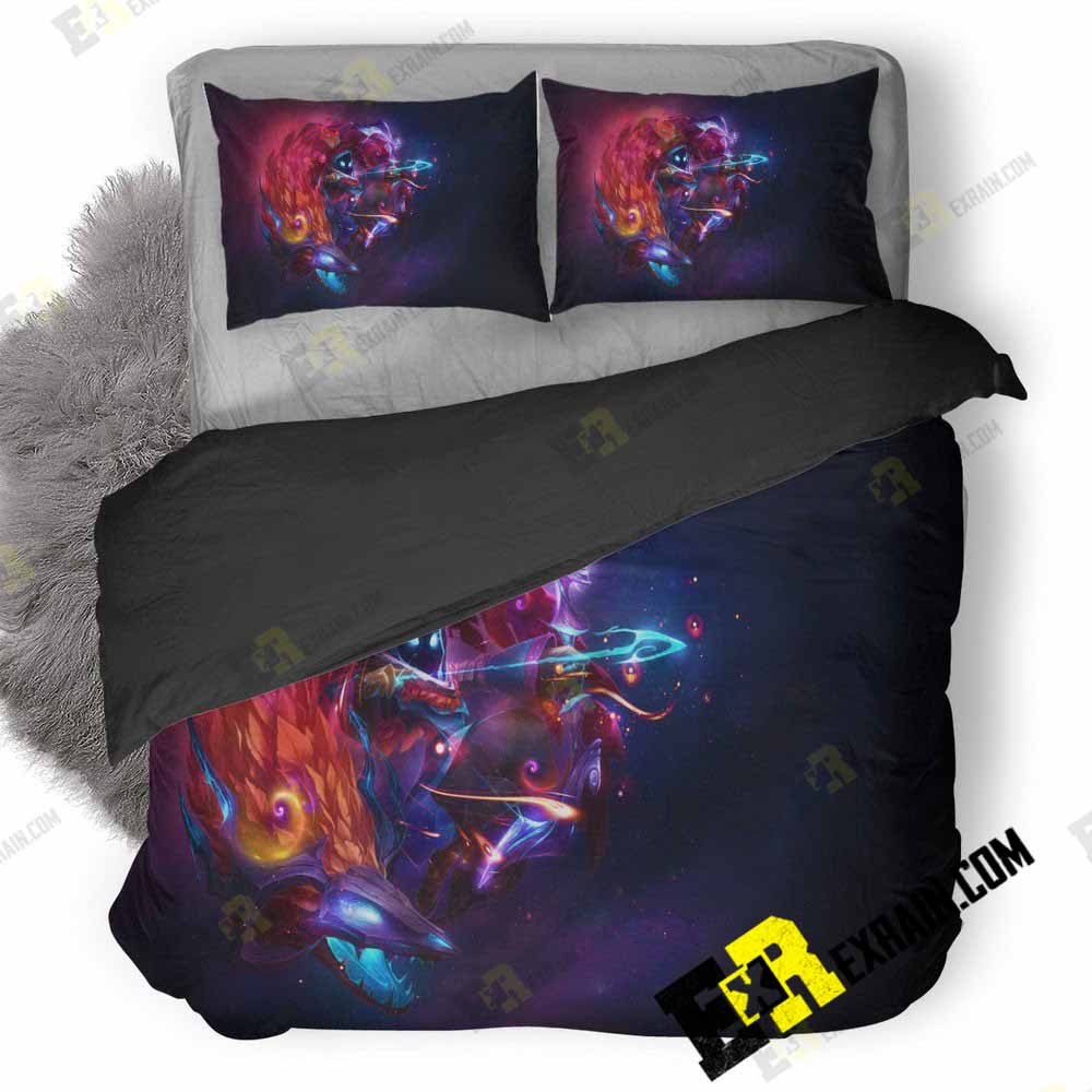 Kindred League Of Legends Pic 3D Customized Duvet Cover Bedding Set