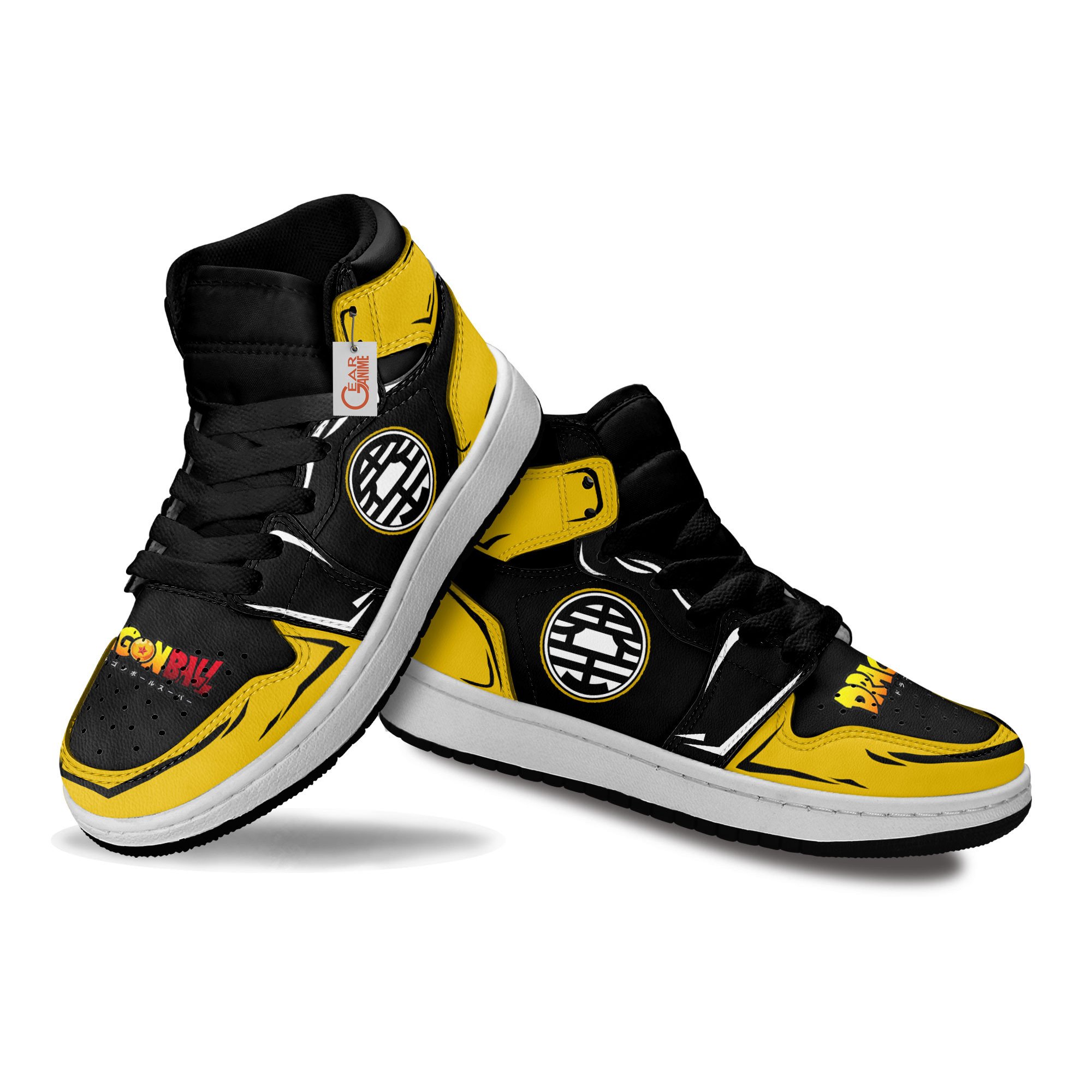 King Kai Symbol Kids Sneakers Custom Anime Kids Shoes