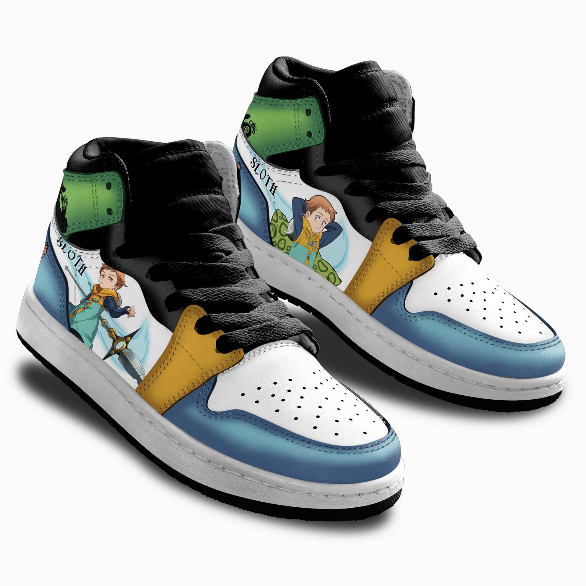 King Kids Sneakers The Seven Deadly Sins Anime Shoes For Kids