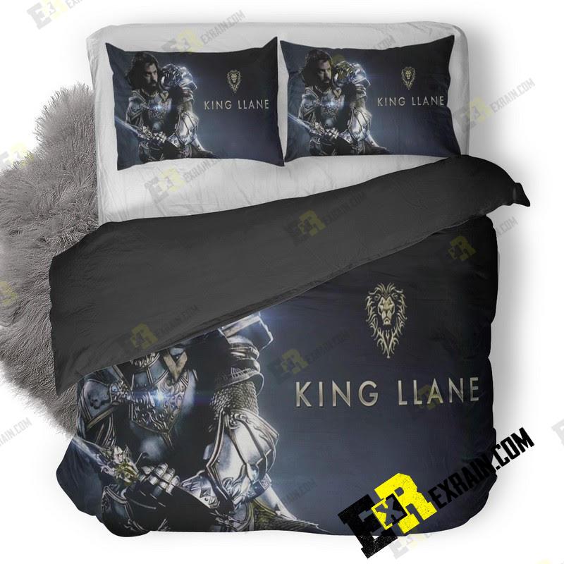King Llane Warcraft 3D Customized Duvet Cover Bedding Set