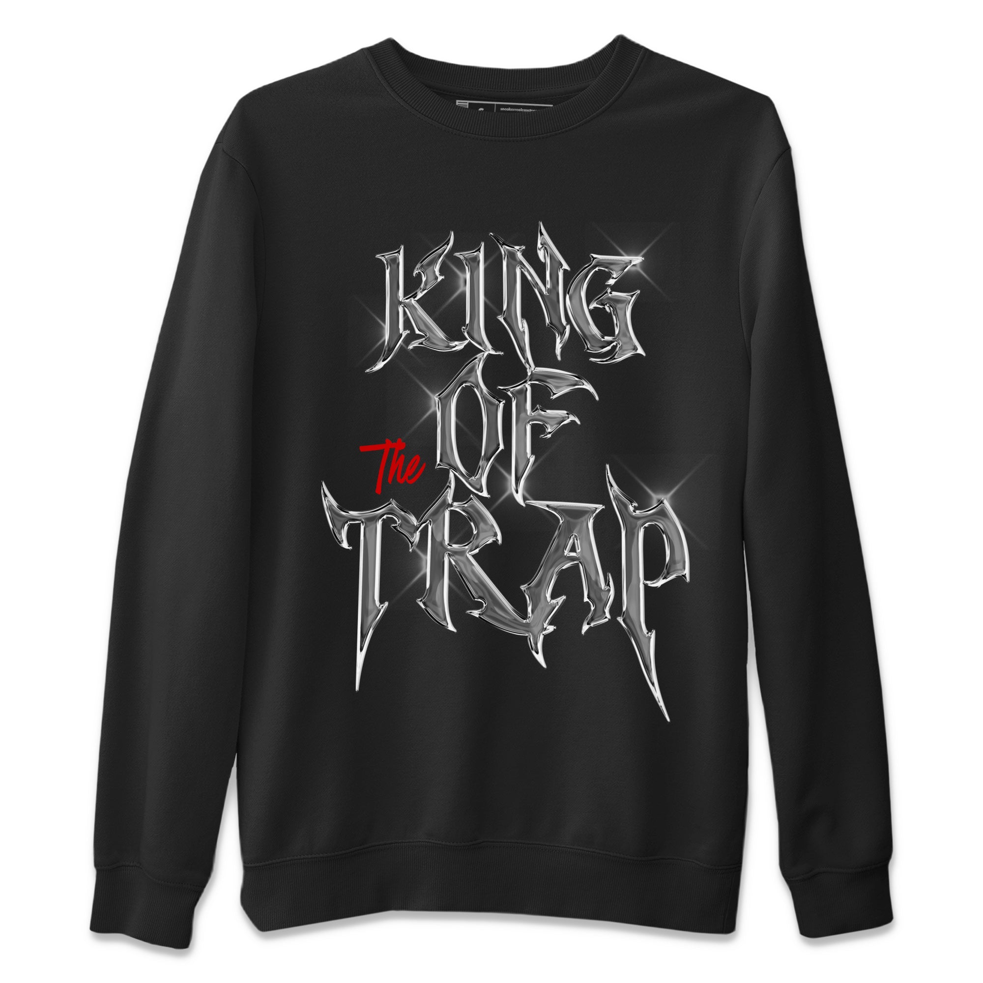 King Of The Trap Unisex Sweater – Air Jordan 1 Washed Heritage, Sneakers Matching Sweater