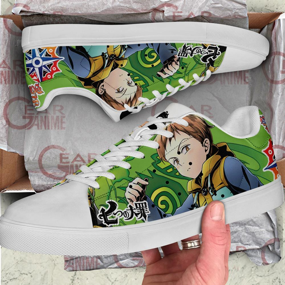 King Skate Shoes The Seven Deadly Sins Anime Custom Sneakers