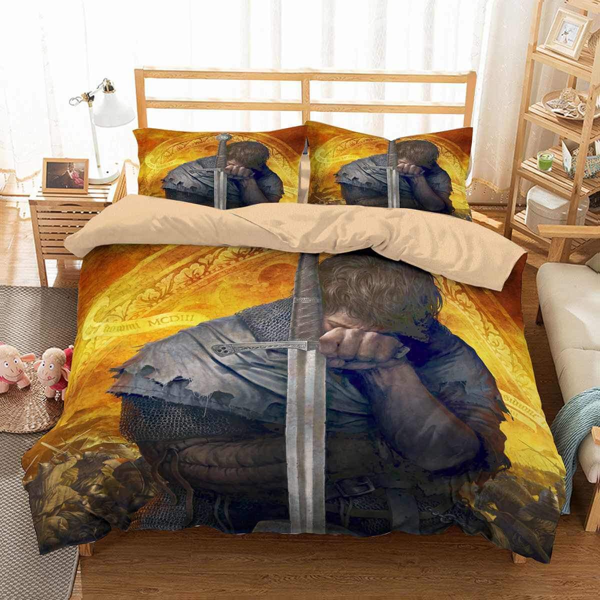 Kingdom Come Deliverance 3D Customized Duvet Cover Bedding Set