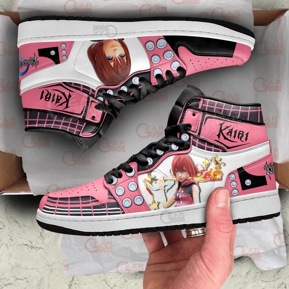 Kingdom Heart Kairi Shoes For Anime Fans, Air Jordan Hightop