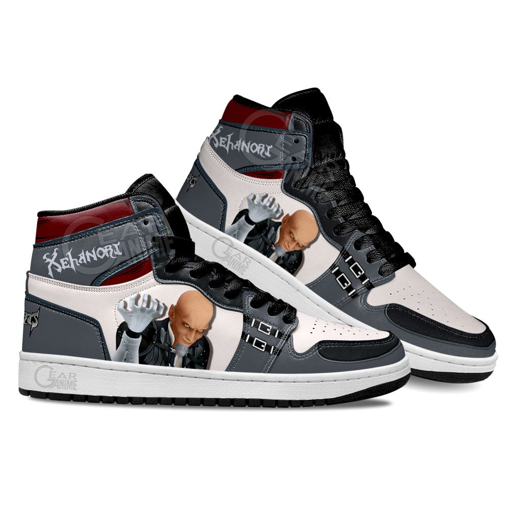 Kingdom Heart Xehanort Shoes For Anime Fans, Air Jordan Hightop