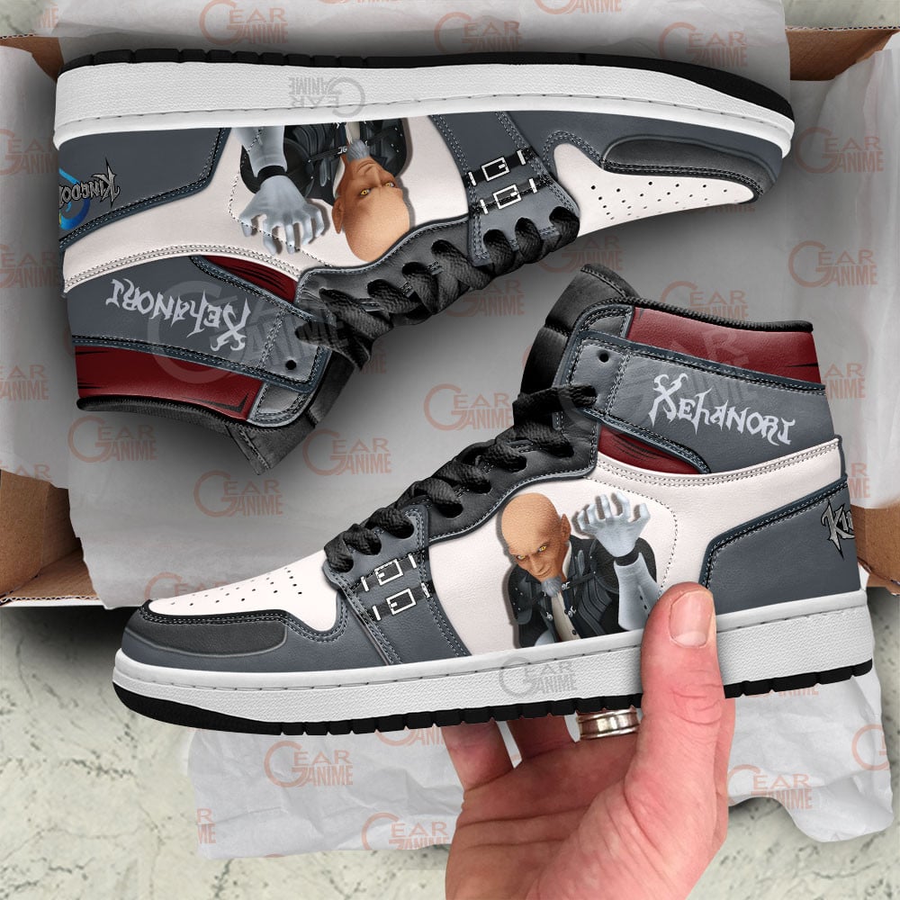 Kingdom Heart Xehanort Shoes For Anime Fans, Air Jordan Hightop