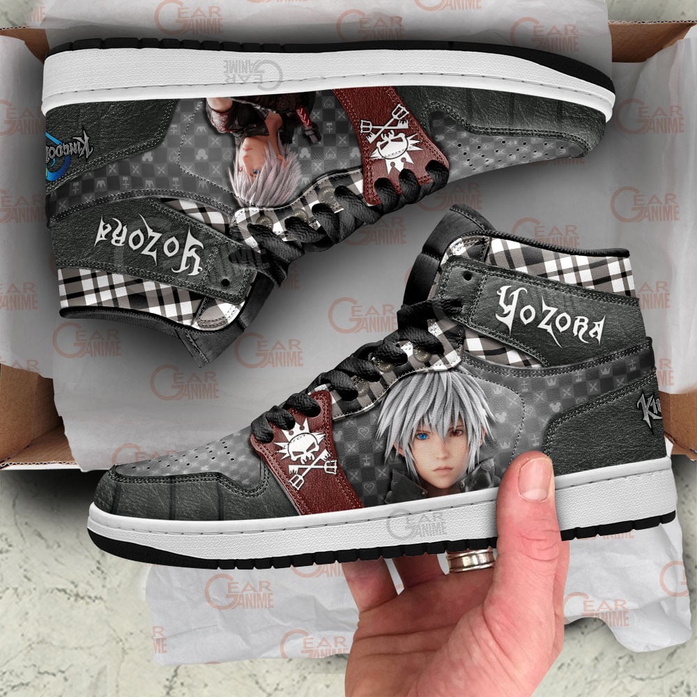 Kingdom Heart Yozora Shoes For Anime Fans, Air Jordan Hightop