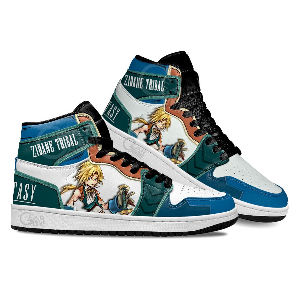 Kingdom Heart Zidane Tribal Shoes For Anime Fans, Air Jordan Hightop