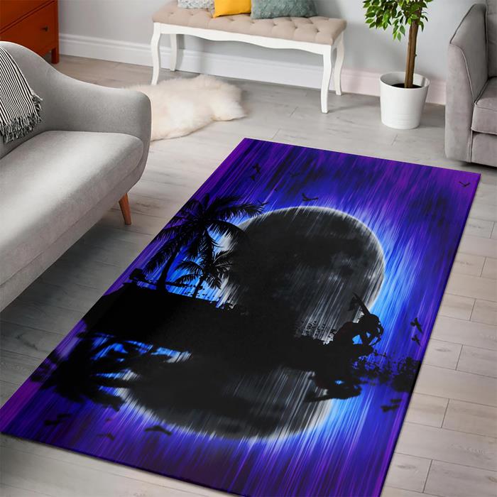 Kingdom Hearts Riku Rectangle Rug – Custom Size And Printing