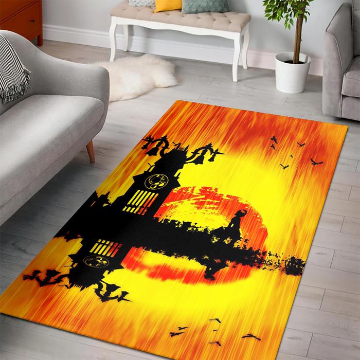 Kingdom Hearts Roxas Rectangle Rug – Custom Size And Printing