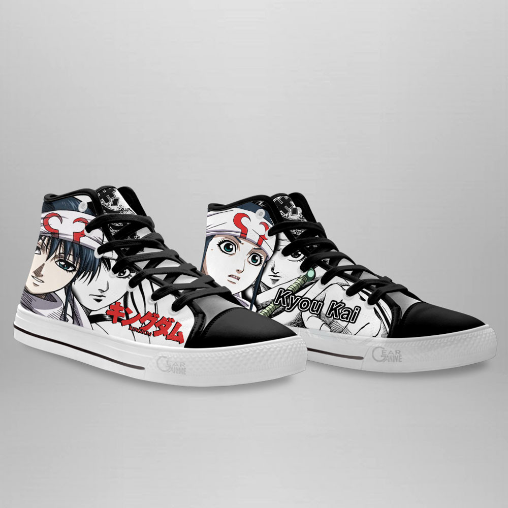 Kingdom Kyou Kai Custom Manga Anime High Top Shoes