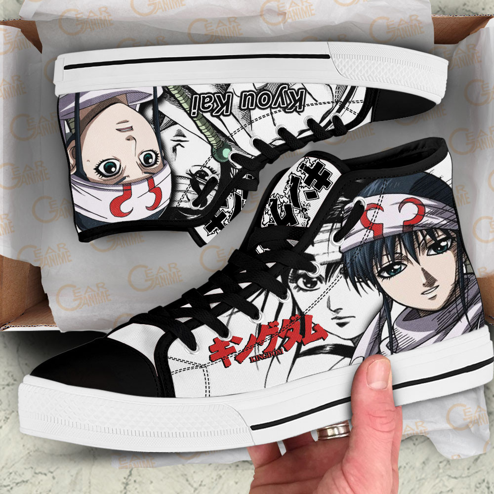 Kingdom Kyou Kai Custom Manga Anime High Top Shoes