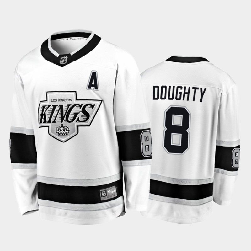 Kings Drew Doughty #8 Heritage White 2019-20 Breakaway Player Premier Jersey