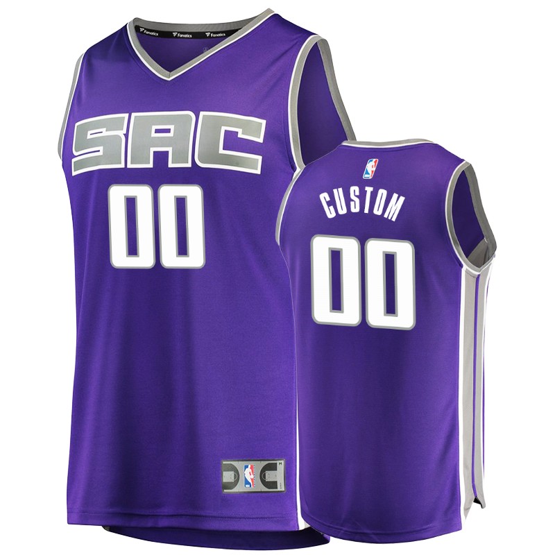 Kings Men's Custom #00 Icon Fanatics Branded Jersey