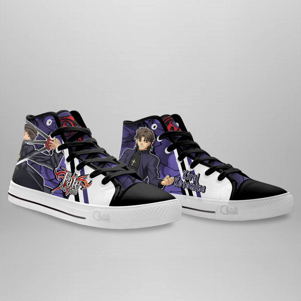 Kirei Kotomine High Top Shoes Custom Fate Stay Night Sneakers