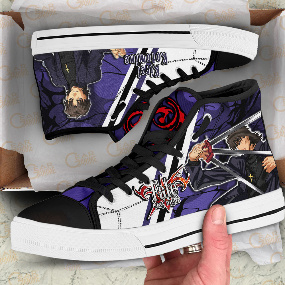 Kirei Kotomine High Top Shoes Custom Fate Stay Night Sneakers