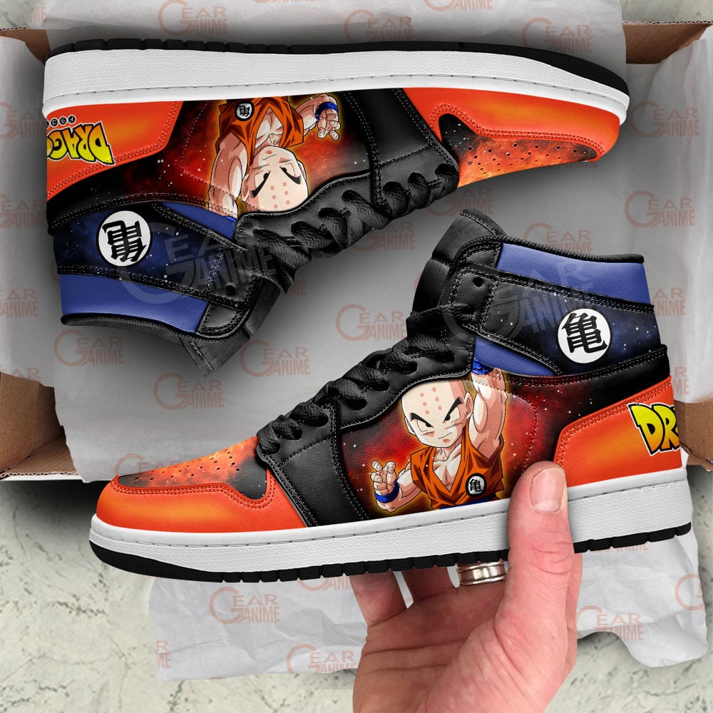 Kirilin JD1s Sneakers Dragon Ball Anime Shoes Mix Galaxy, Air Jordan Hightop