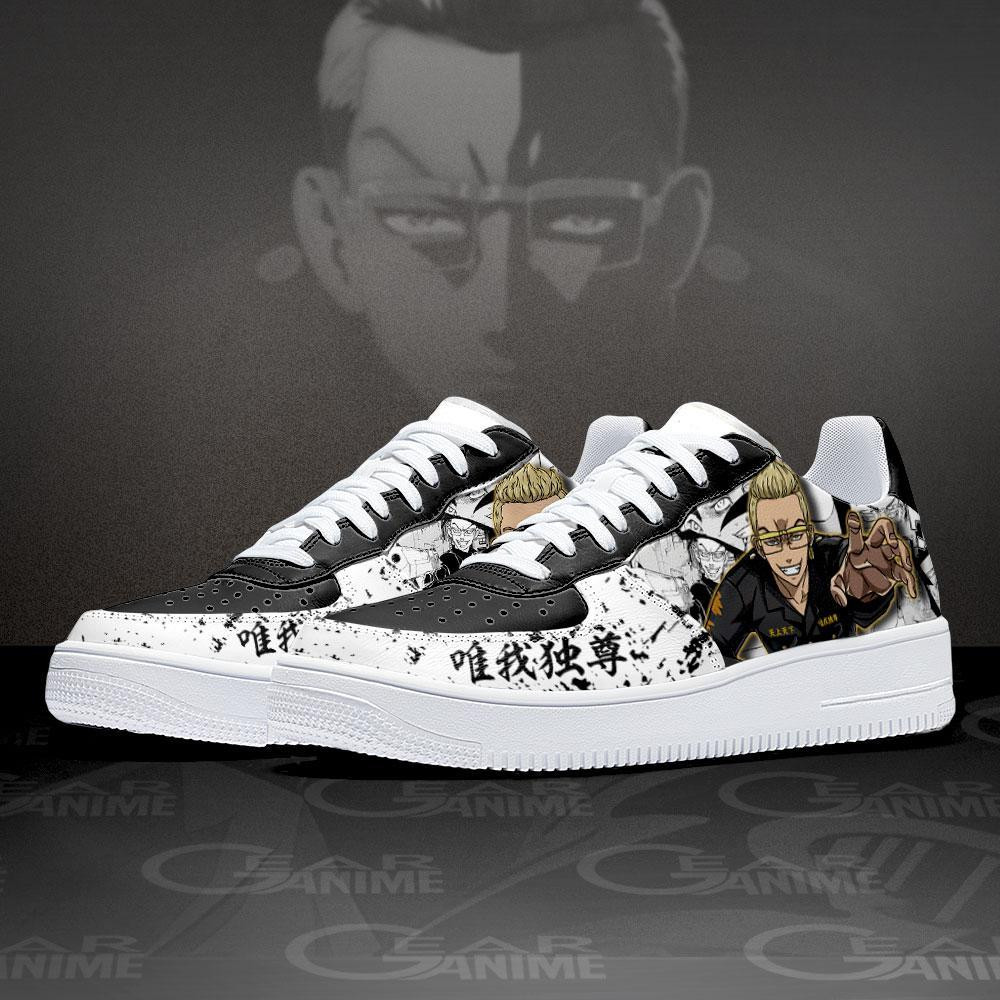Kisaki Tetta Air Sneakers Custom Anime Tokyo Revengers Shoes