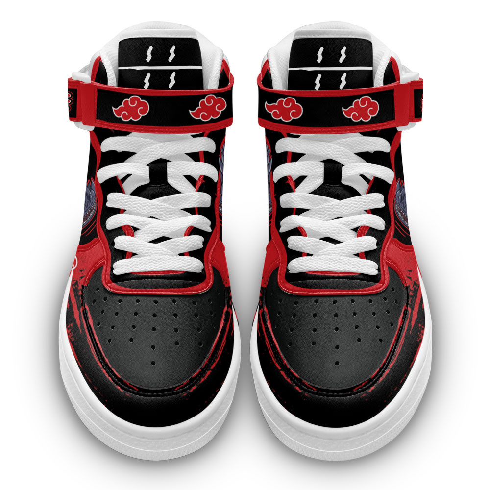 Kisame Sword Sneakers Air Mid Custom Anime Akatsuki Shoes