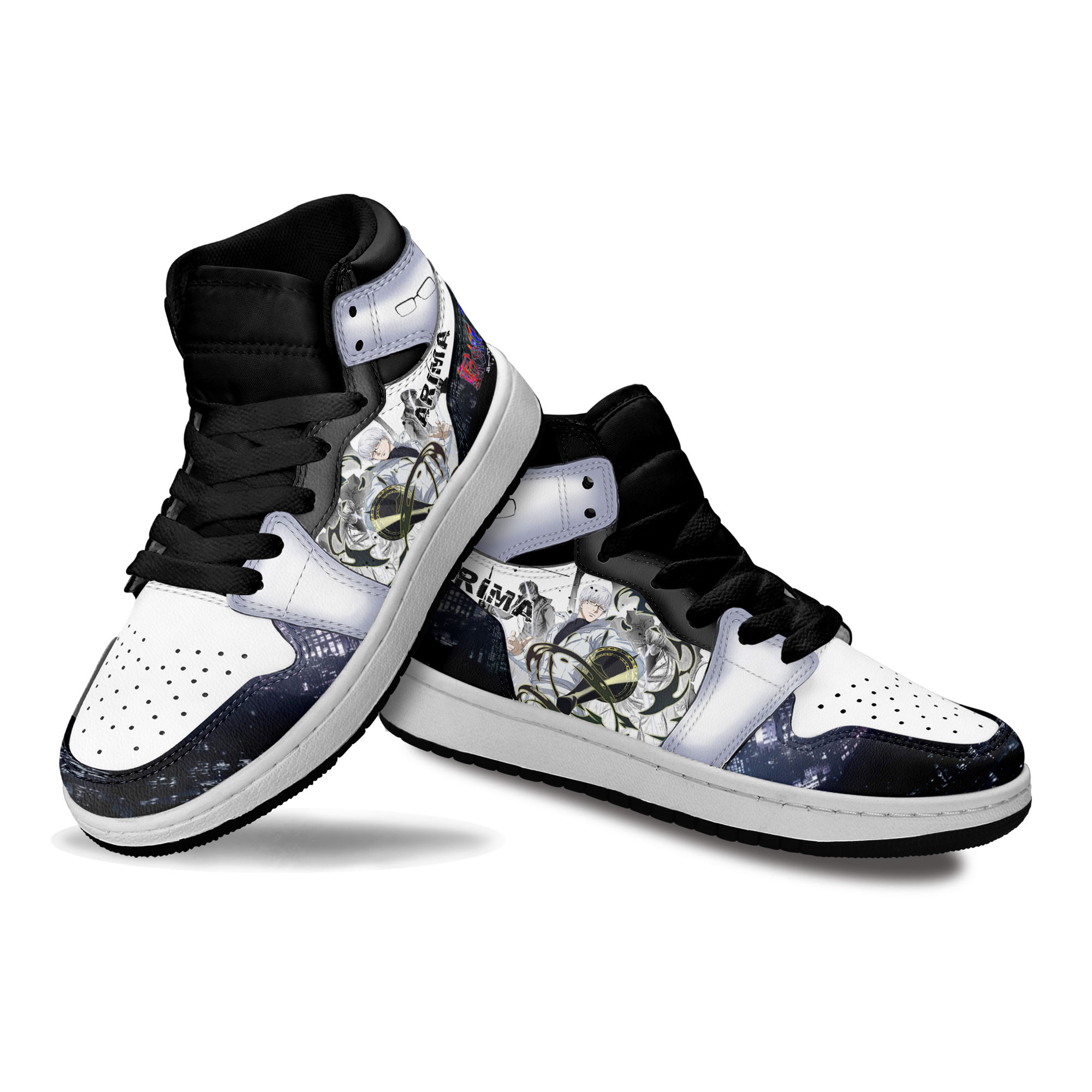 Kishou Arima Kids Sneakers Custom Tokyo Ghoul Anime Shoes For Kids