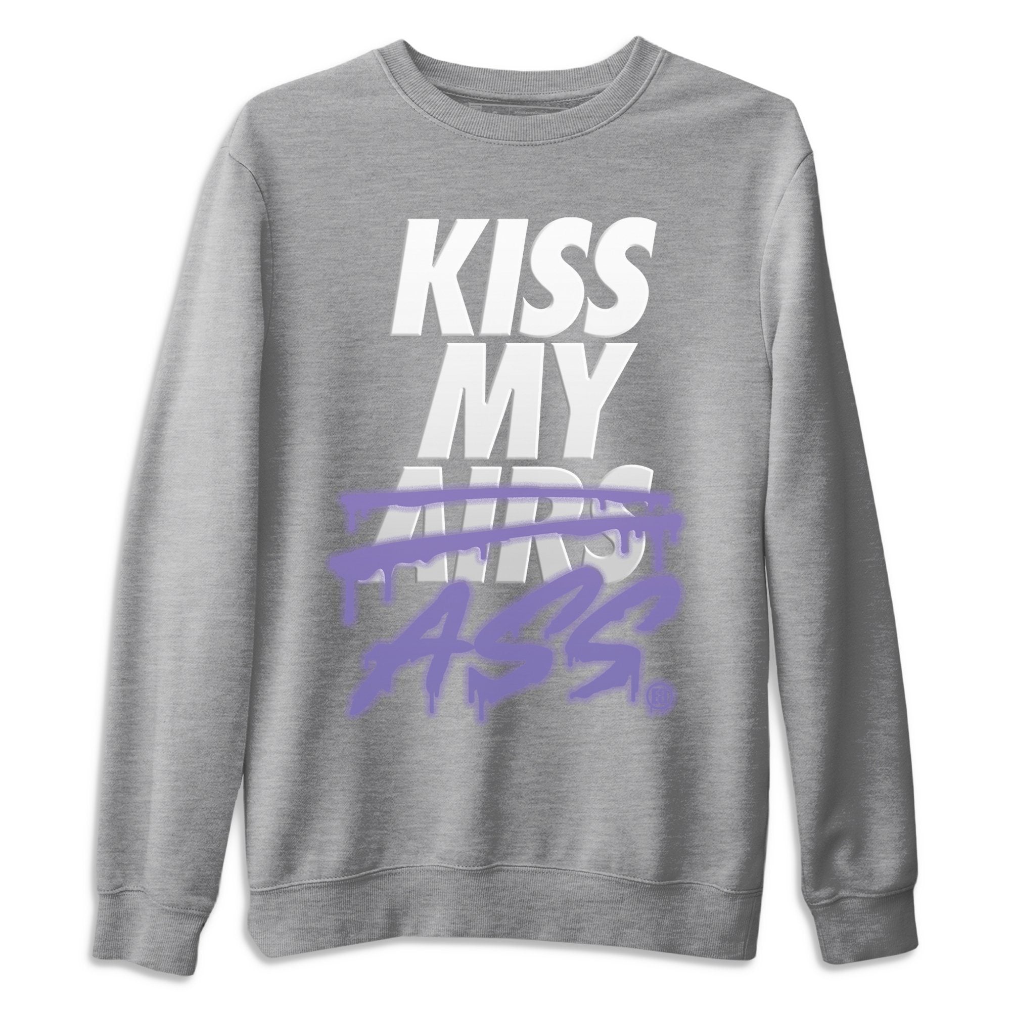 Kiss My Ass Unisex Sweater – Air Jordan 7 Flint, Sneakers Matching Sweater