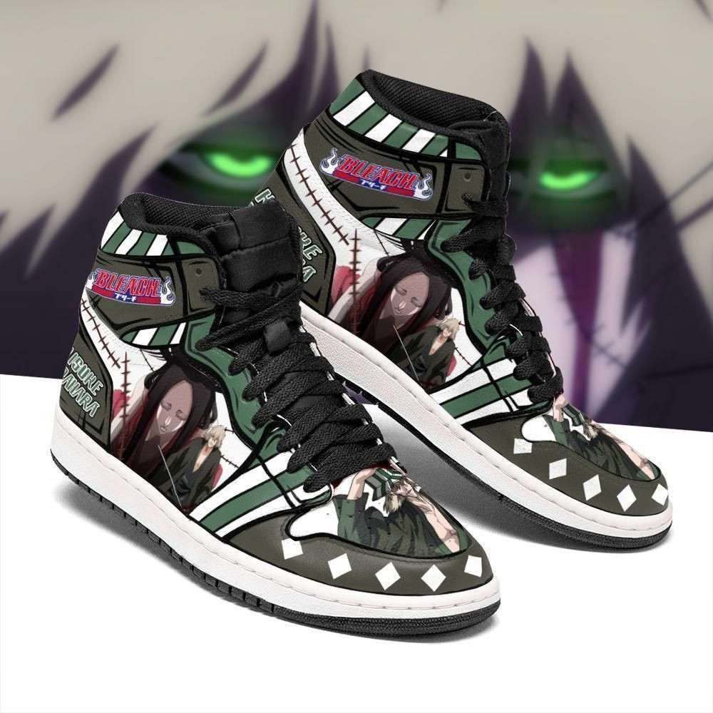 Kisuke Urahara Bleach Anime 1 High Top Air Jordan Sneaker, Air Jordan Hightop