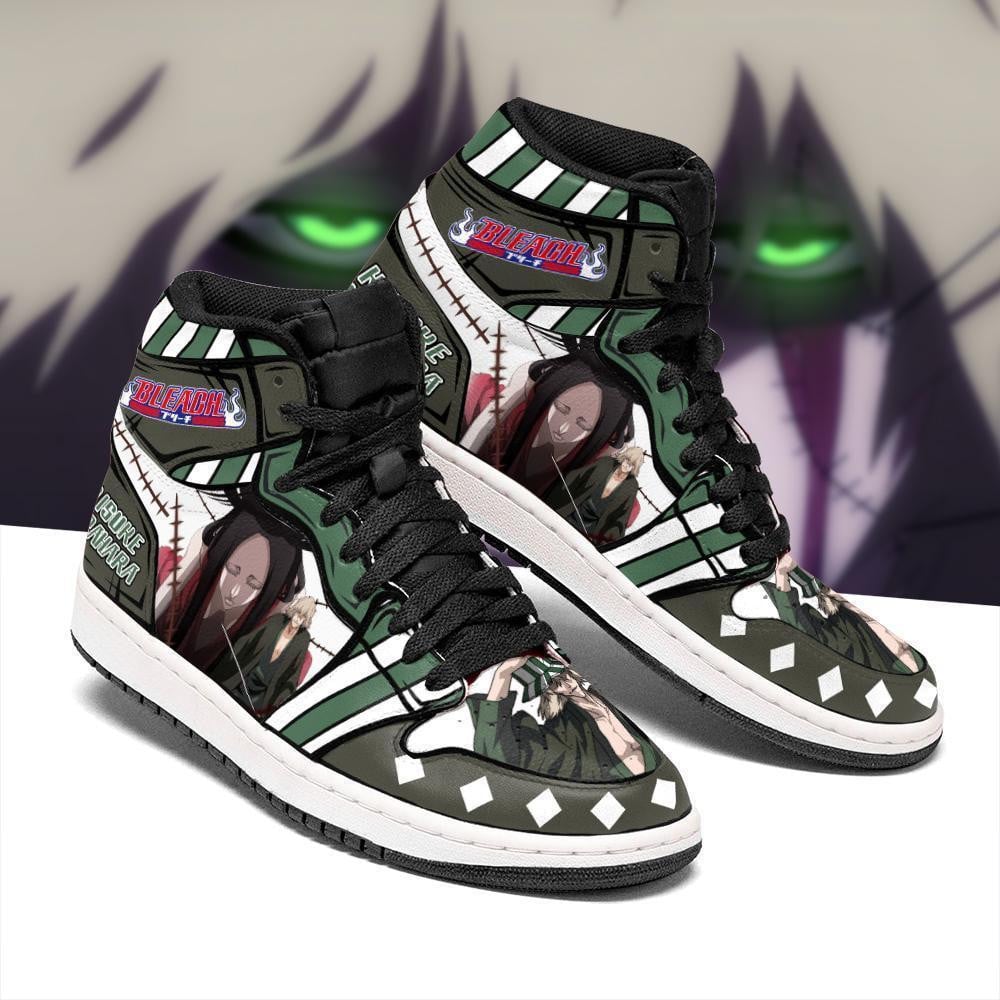 Kisuke Urahara JD1s Sneakers Bankai Bleach Anime Shoes Fan Gift Idea, Air Jordan Hightop