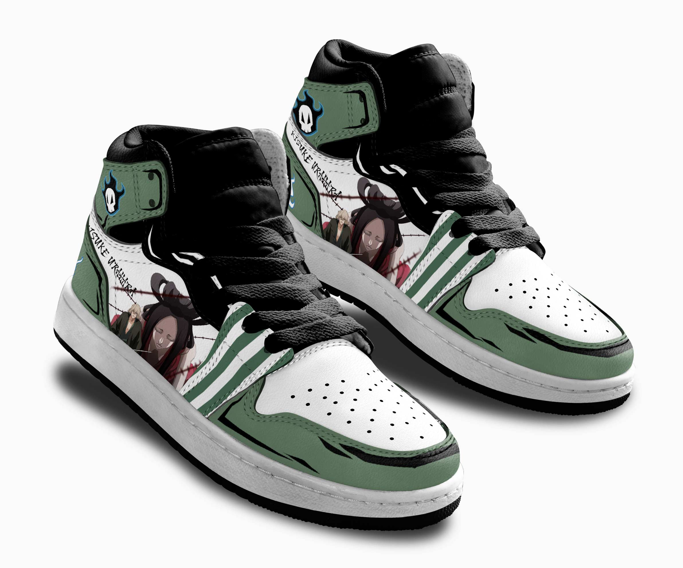 Kisuke Urahara Kids Sneakers Custom Anime Bleach Shoes For Kids
