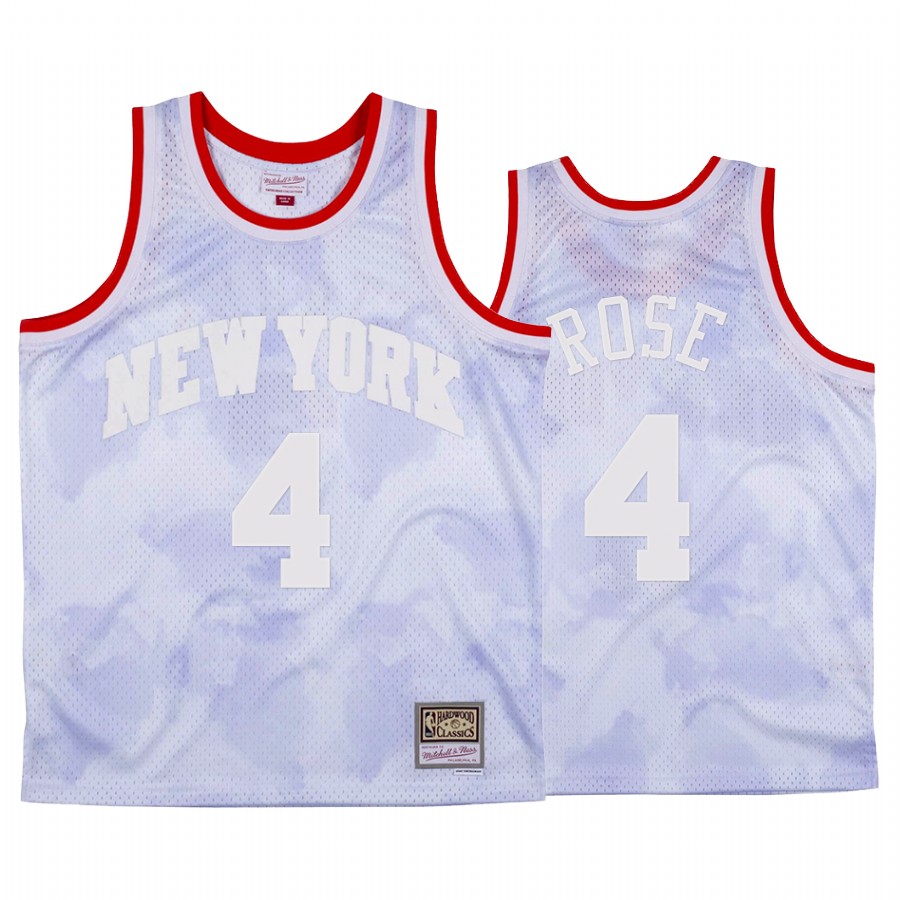 Knicks Cloudy Skies Jersey Derrick Rose #4