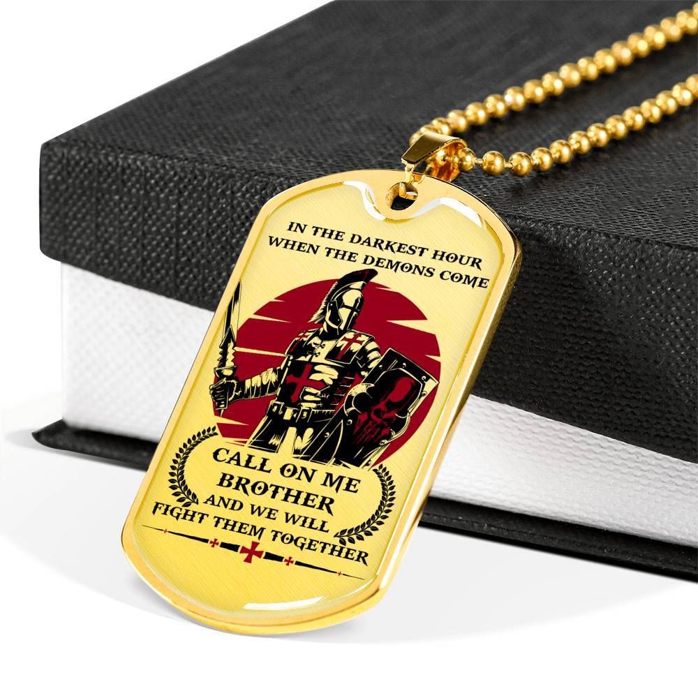 Knight Templar – Call On Me Brother 3 – English – Military Ball Chain