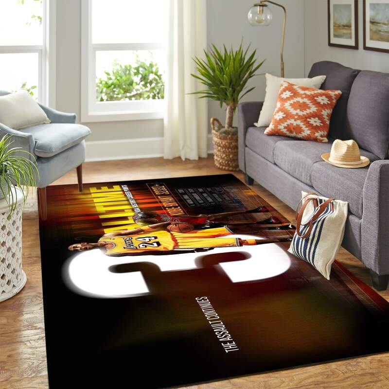 Kobe All Time Carpet Floor Area Rectangle Rug