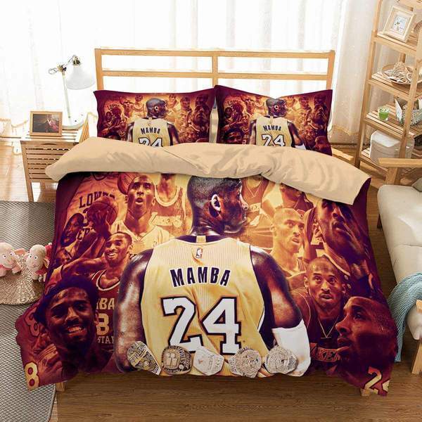 Kobe Brant 3D Customized Duvet Cover Bedding Set