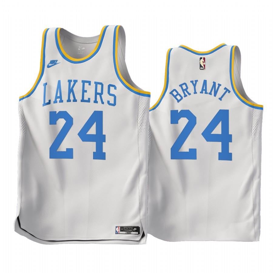 Kobe Bryant 24 Los Angeles Lakers 2022-23 Classic Edition White Jersey – Men Jersey