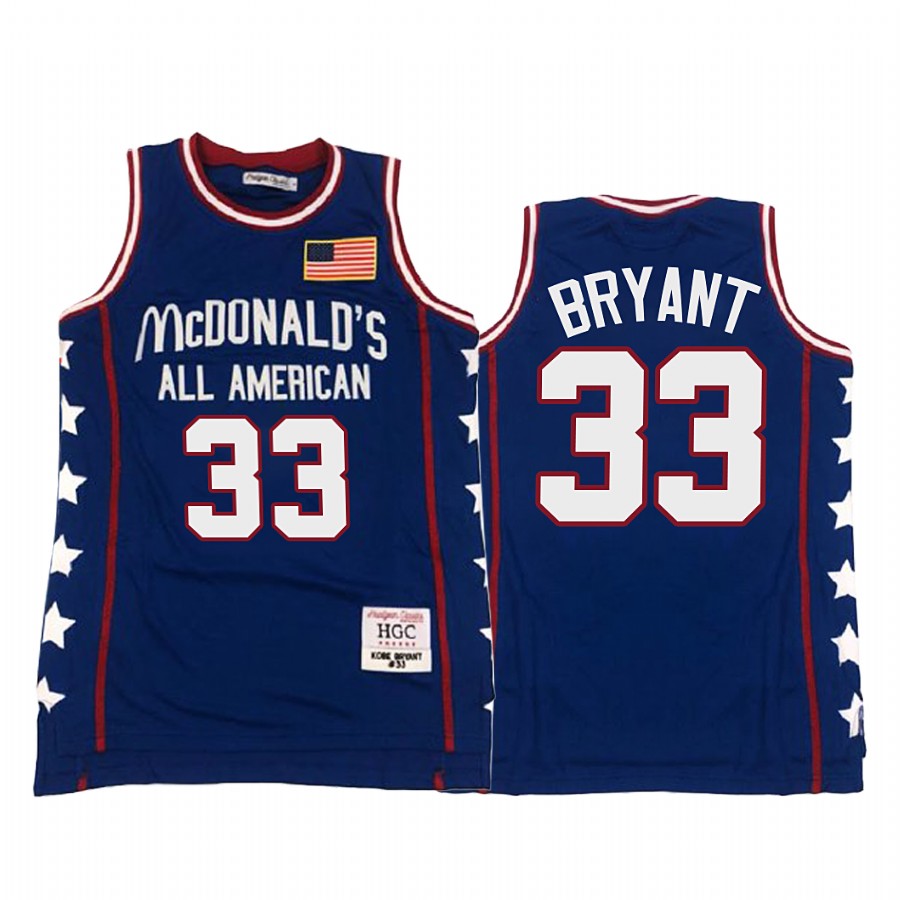 Kobe Bryant McDonald's All-American Commemorative Limited Navy Jersey Lakers
