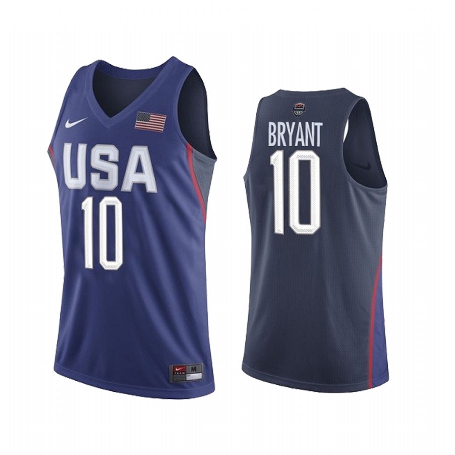 Kobe Bryant USA #10 Navy 2016 Summer Olympics Limited Jersey
