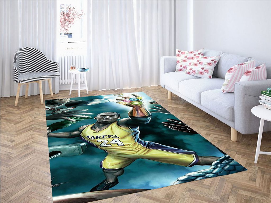 Kobe Infinity Gauntlent Living Room Modern Carpet Rectangle Rug