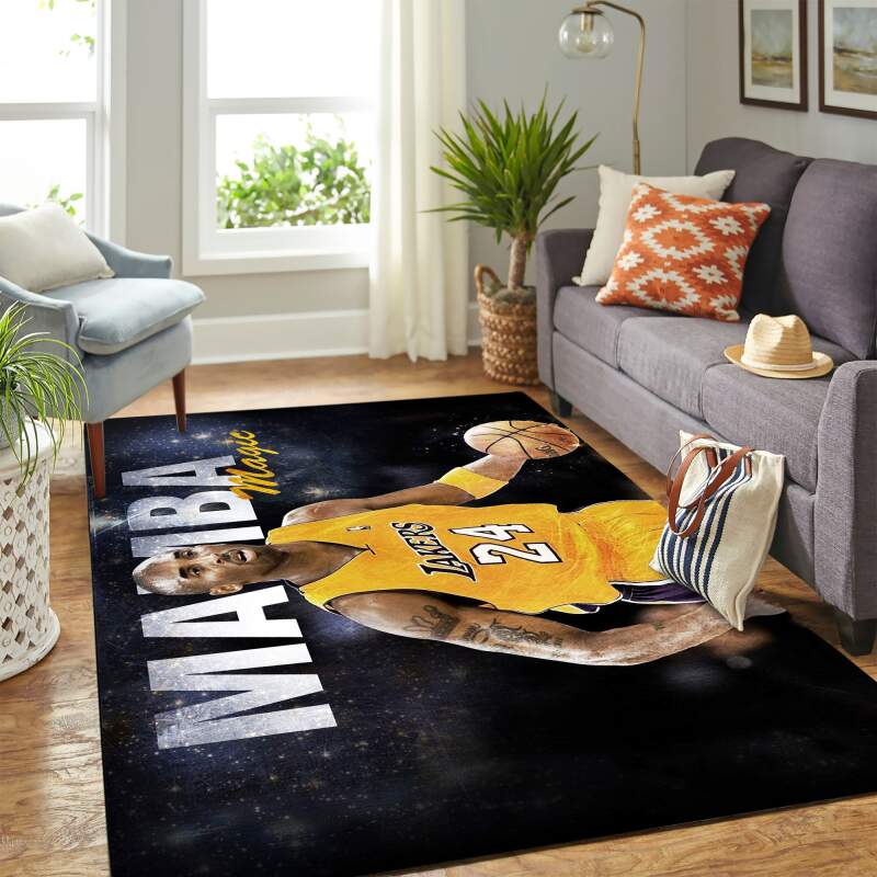Kobe Mba Magic Carpet Floor Area Rectangle Rug