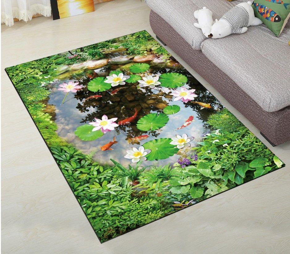 Koi Rectangle Rug
