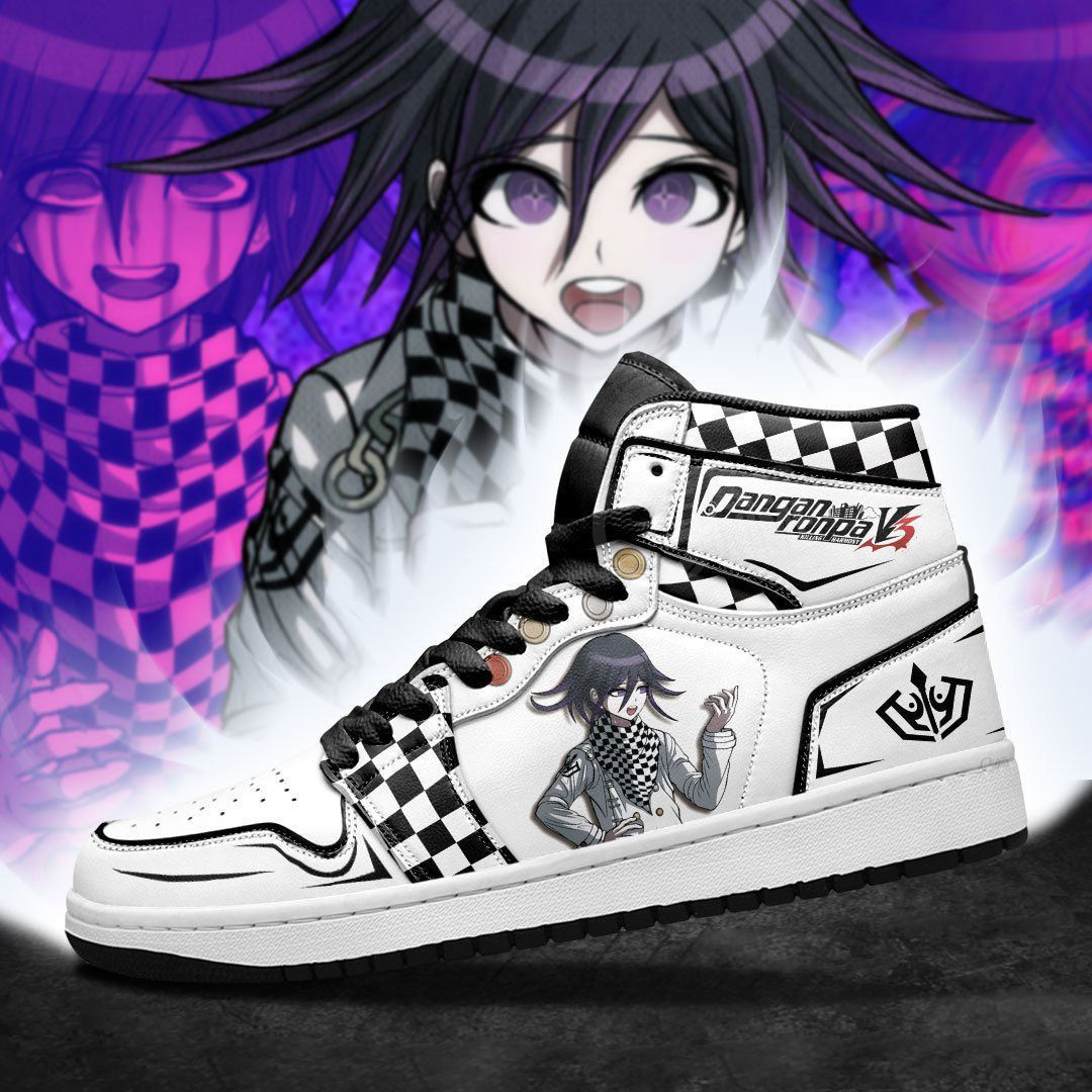 Koikichi Danganronpa Anime 1 High Top Air Jordan Sneaker, Air Jordan Hightop