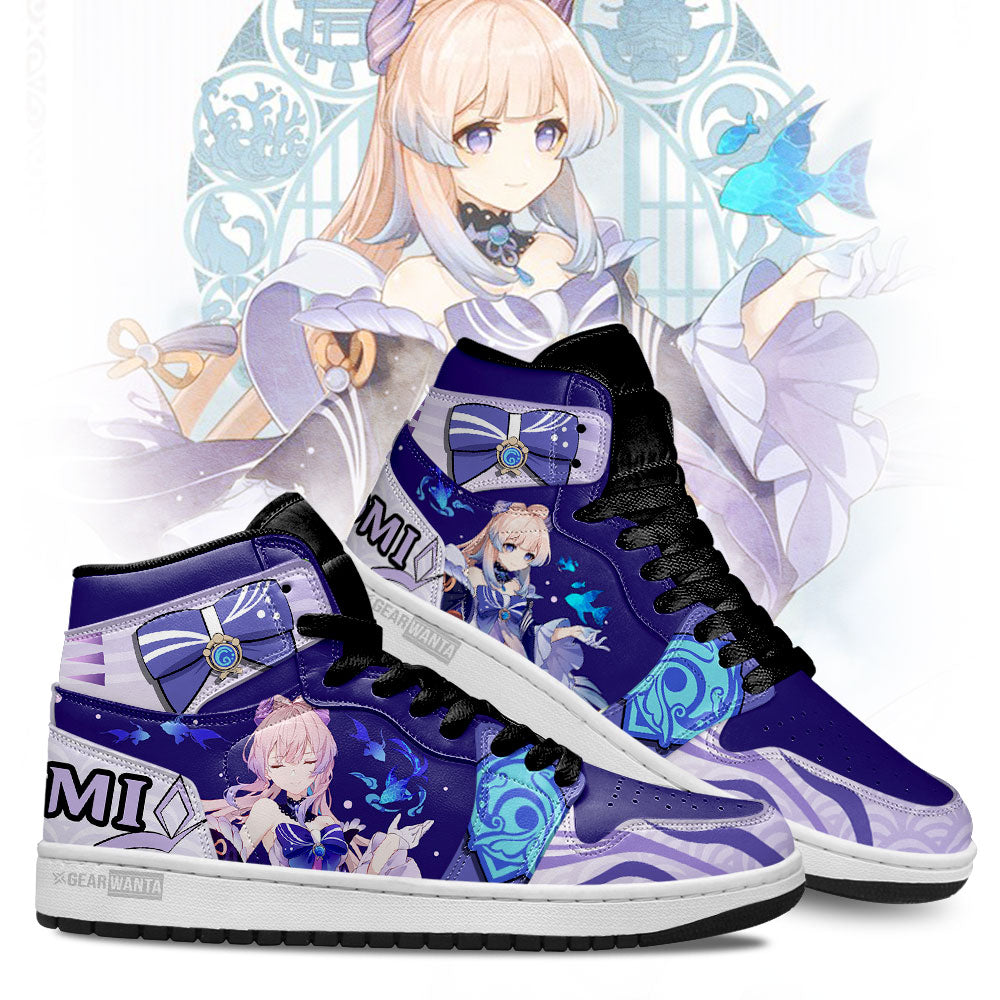 Kokomi Genshin Impact J1 Shoes For Fans Sneakers, Air Jordan Hightop