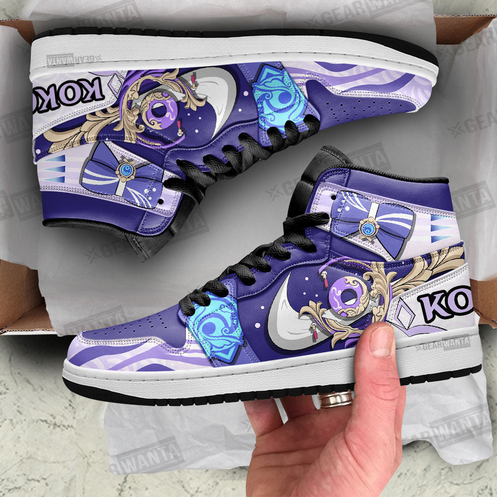Kokomi Sw Genshin Impact J1 Shoes For Fans Sneakers, Air Jordan Hightop