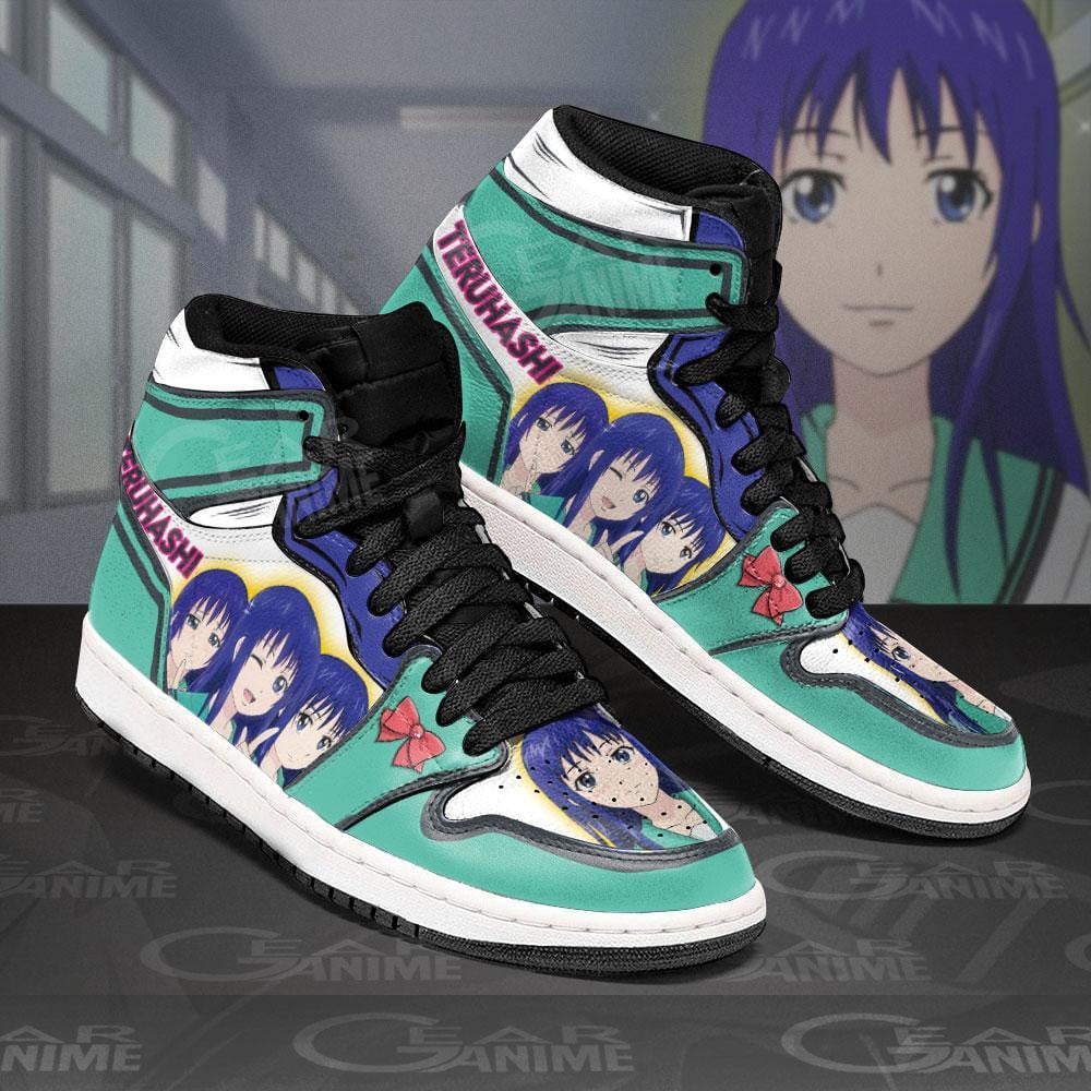 Kokomi Teruhashi JD1s Sneakers Anime Saiki K Shoes, Air Jordan Hightop