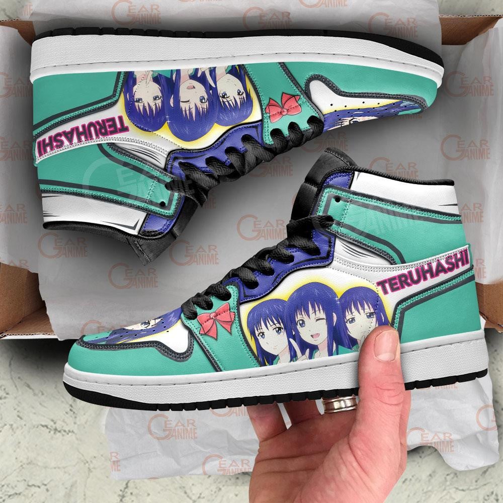 Kokomi Teruhashi JD1s Sneakers Anime Saiki K Shoes, Air Jordan Hightop