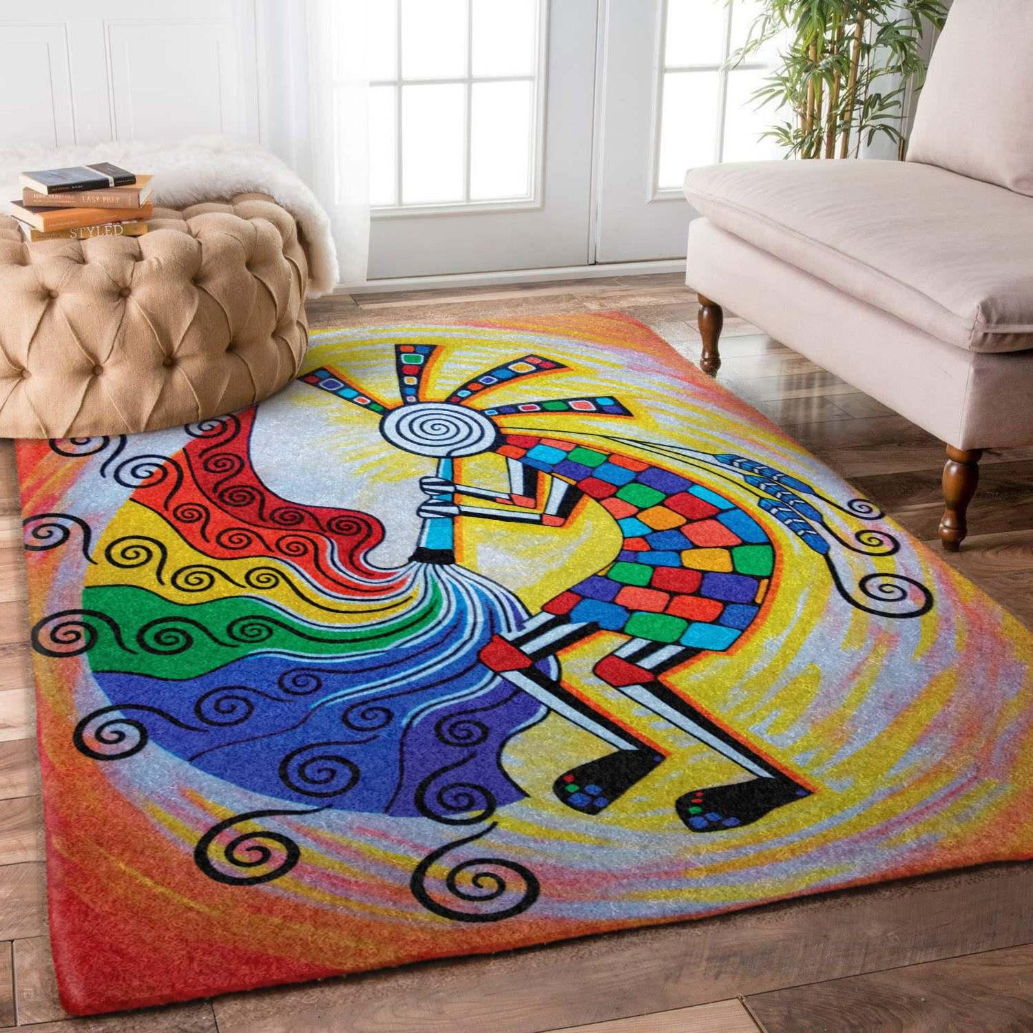 Kokopelli Rectangle Rug