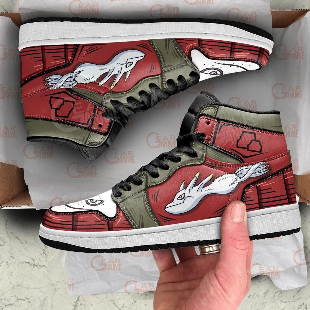 Kokuo Five-Tails Beast JD1s Sneakers Anime Shoes, Air Jordan Hightop