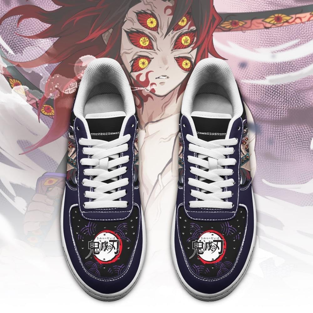 Kokushibou Sneakers Custom Demon Slayer Anime Shoes Fan